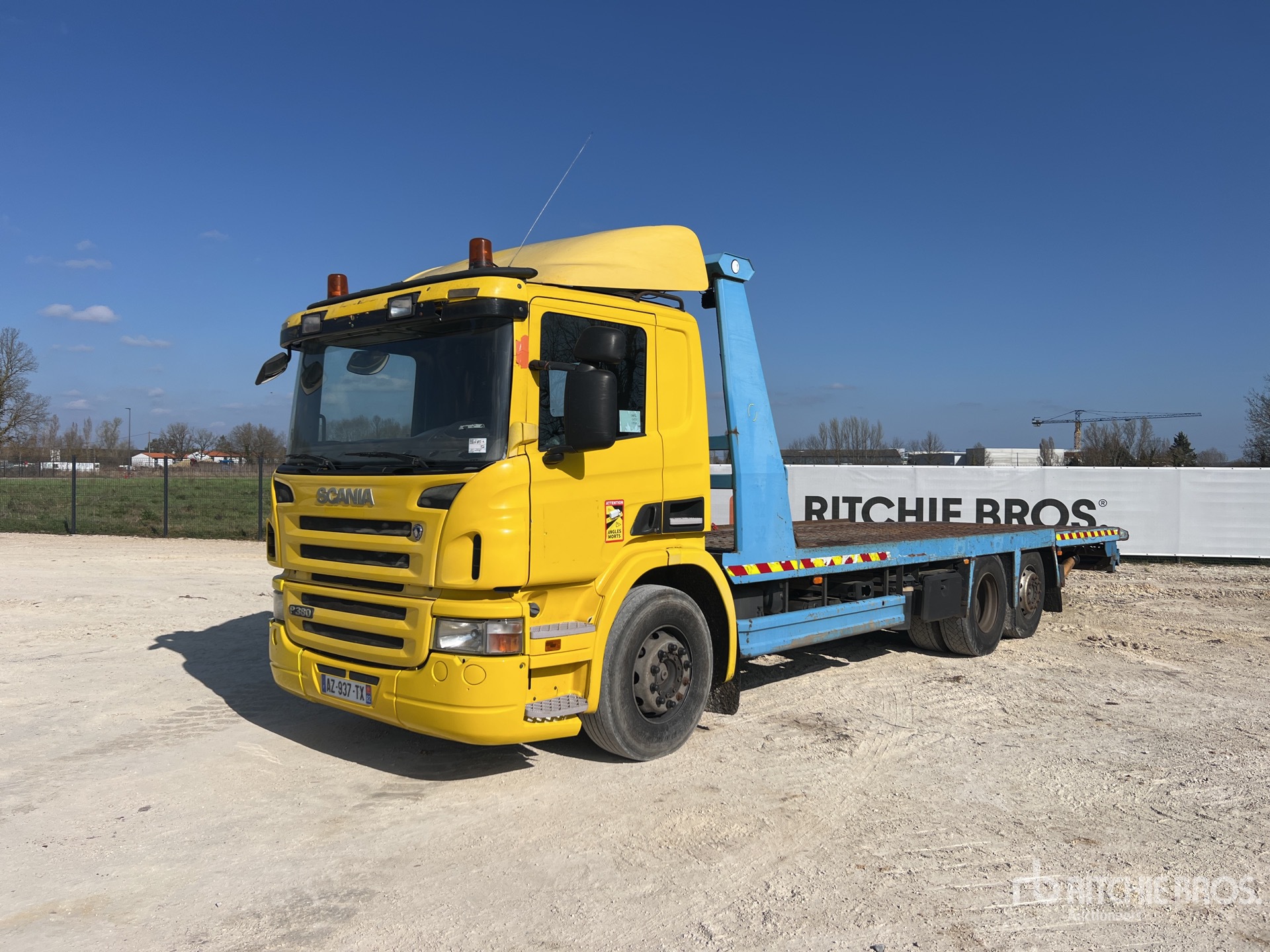 Scania P380 6x2 Camión Caja Abierta ALQUILER OPCION COMPRA VENTA
